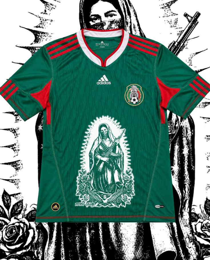 JERSEY RETRO SELECCIÓN MEXICANA 2010 X VIRGEN