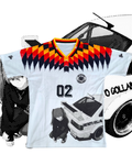 JERSEY RETRO SELECCION DE ALEMANIA 1994 X EVANGELION ASUKA