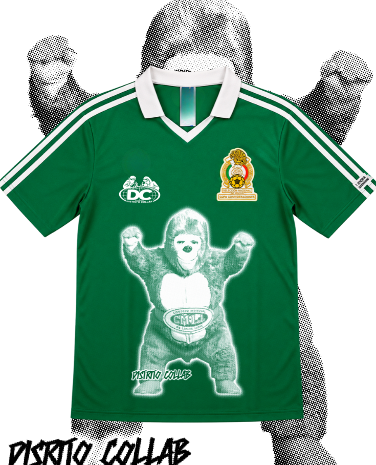 JERSEY RETRO SELECCIÓN MEXICANA 86 X KEMONITO