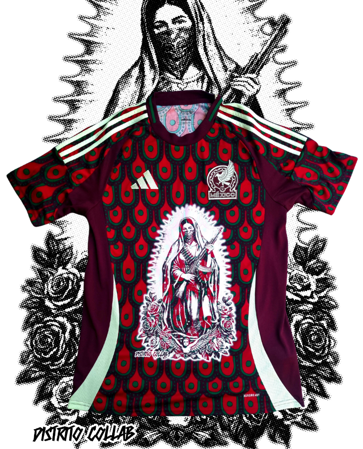 JERSEY SELECCIÓN MEXICANA  X VIRGEN MARÍA ORIGINAL