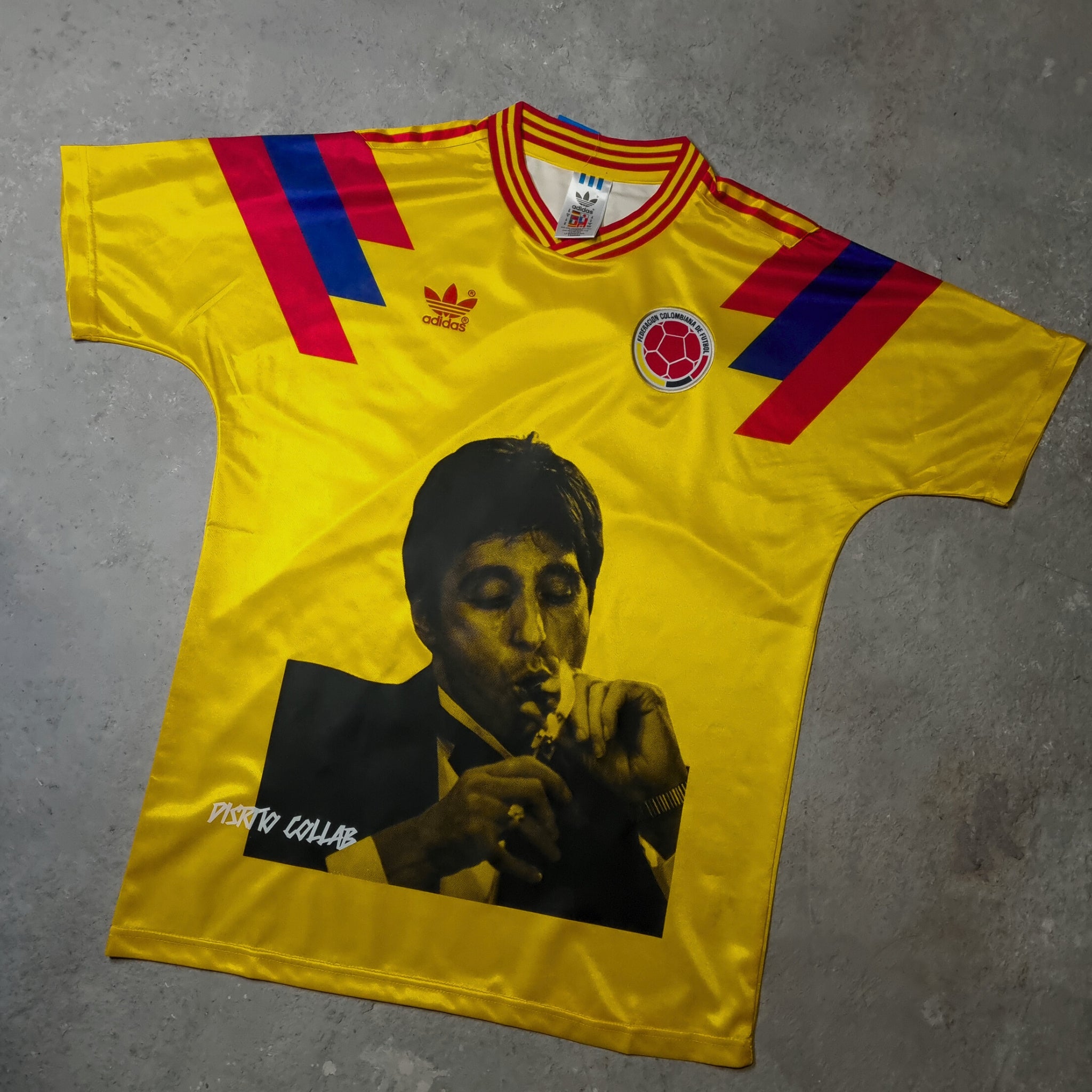 JERSEY RETRO SELECCIÓN COLOMBIA 1990 X TONY MONTANA