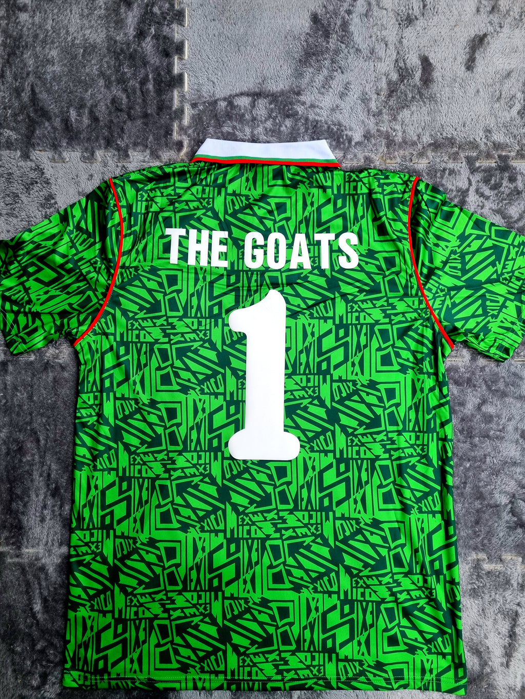 JERSEY RETRO SELECCIÓN MEXICANA 94 X EL SANTO Y BLUE DEMON