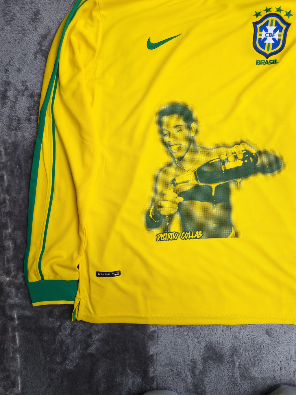 JERSEY RETRO SELECCIÓN BRASIL 98 X RONALDIHNO