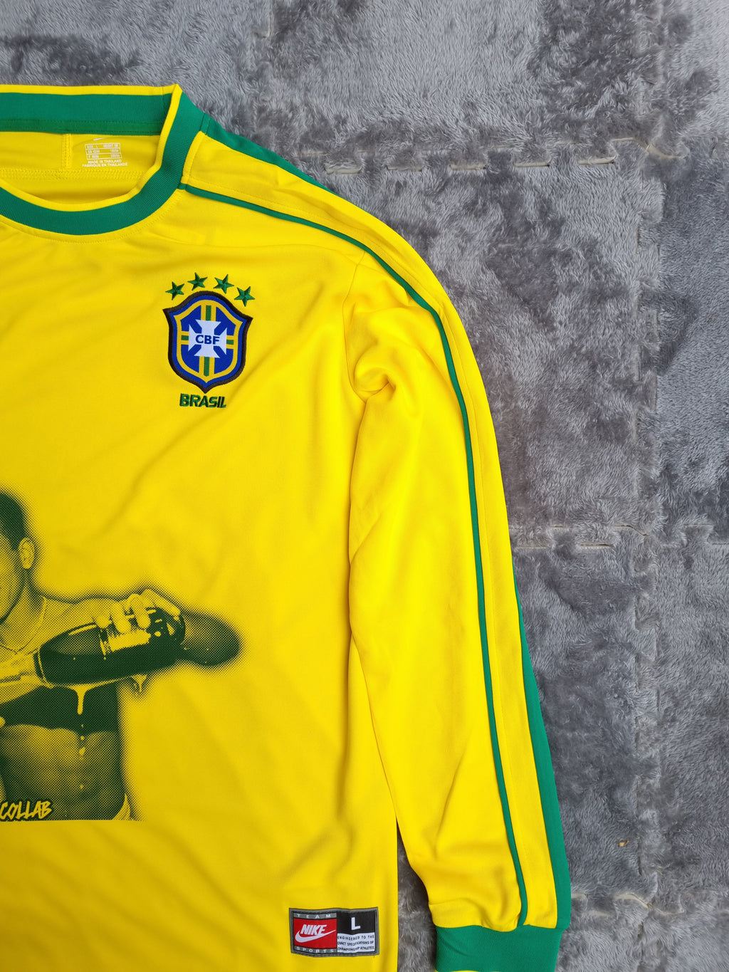 JERSEY RETRO SELECCIÓN BRASIL 98 X RONALDIHNO