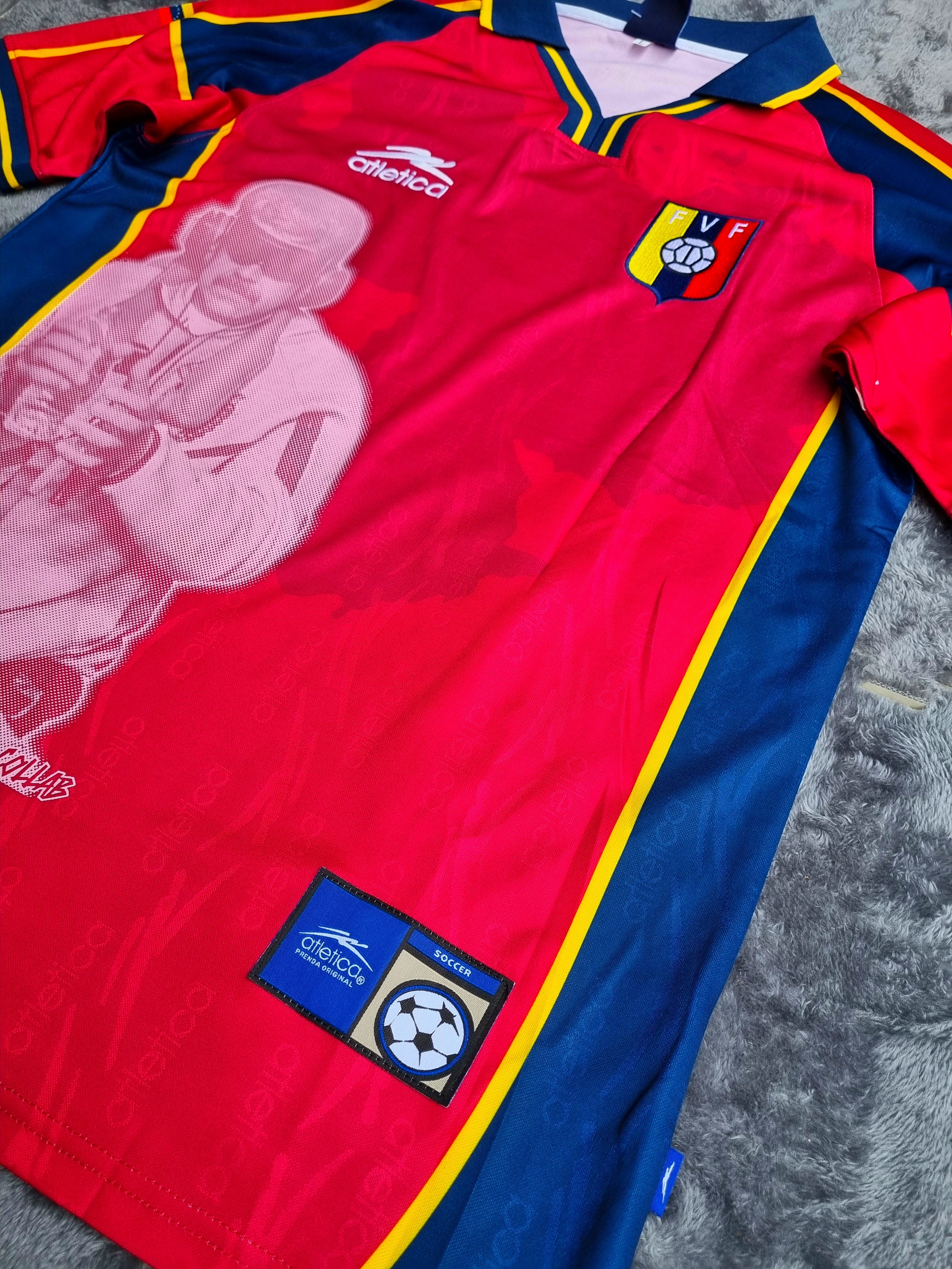 JERSEY RETRO SELECCIÓN DE VENEZUELA 2000 X MADURO