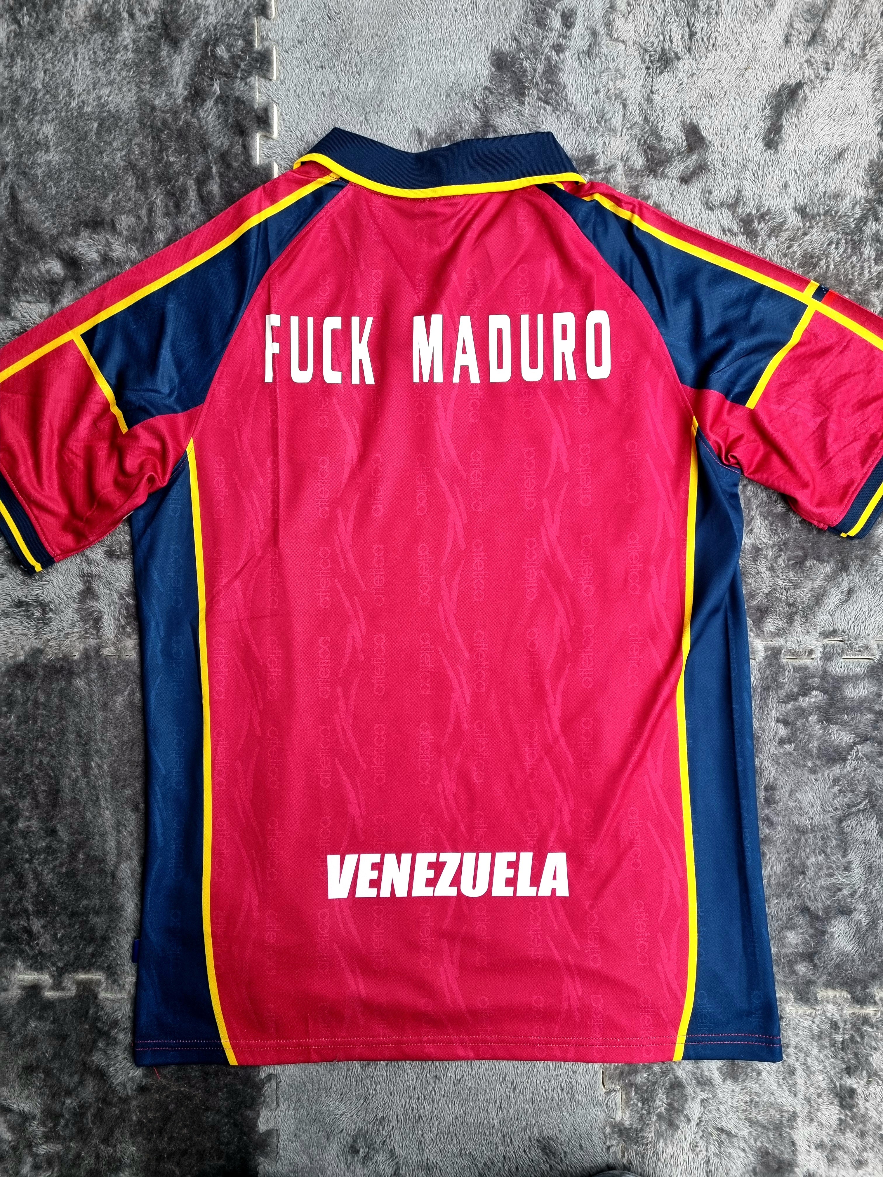 JERSEY RETRO SELECCIÓN DE VENEZUELA 2000 X MADURO