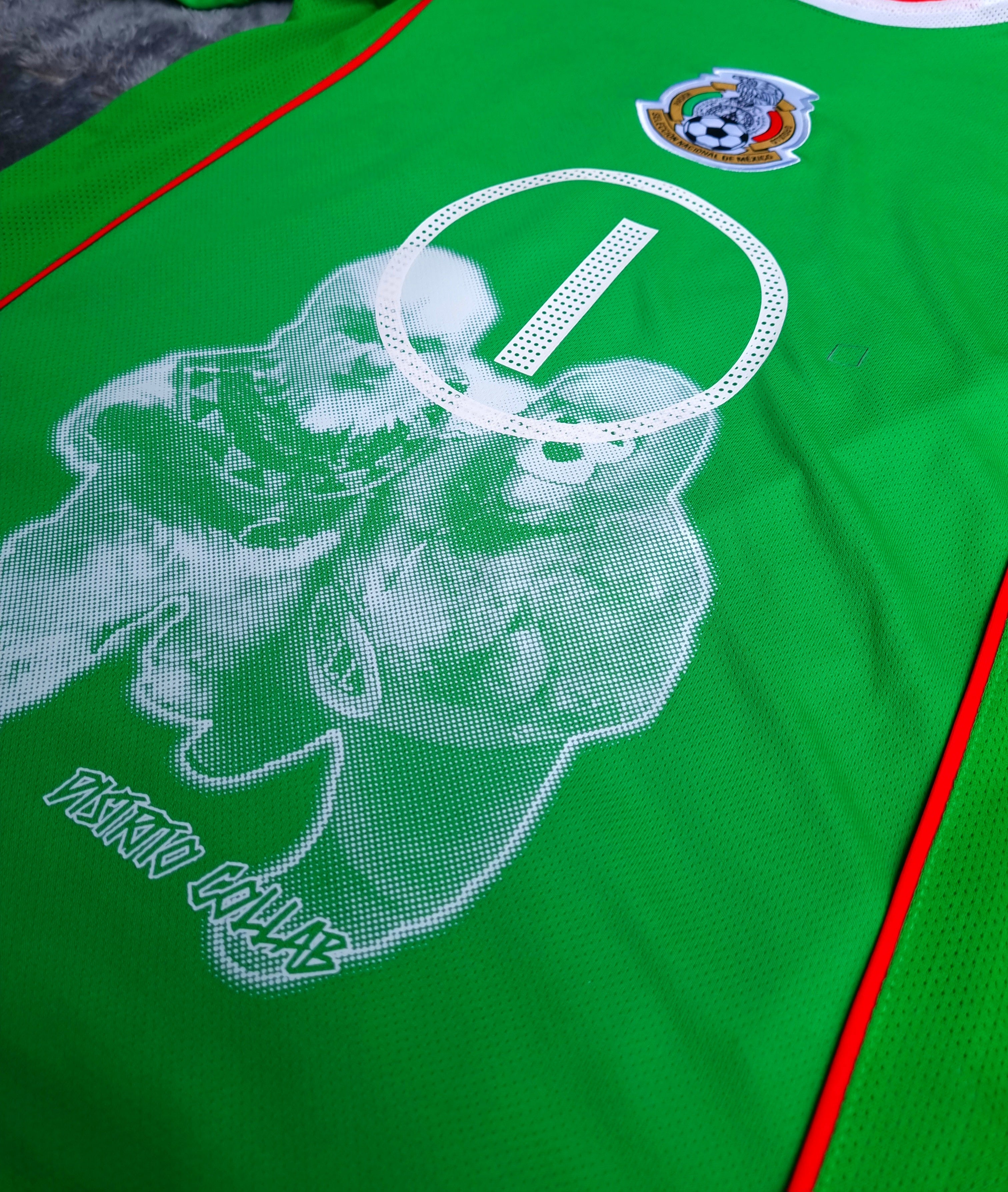 JERSEY RETRO SELECCIÓN MEXICANA 2005 X KEMONITO Y ALUSHE