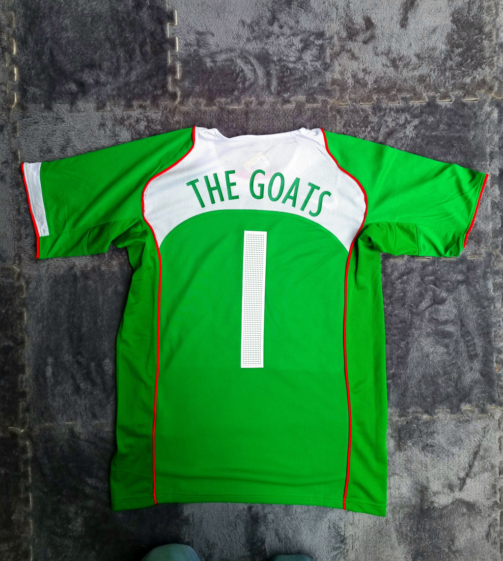 JERSEY RETRO SELECCIÓN MEXICANA 2005 X KEMONITO Y ALUSHE