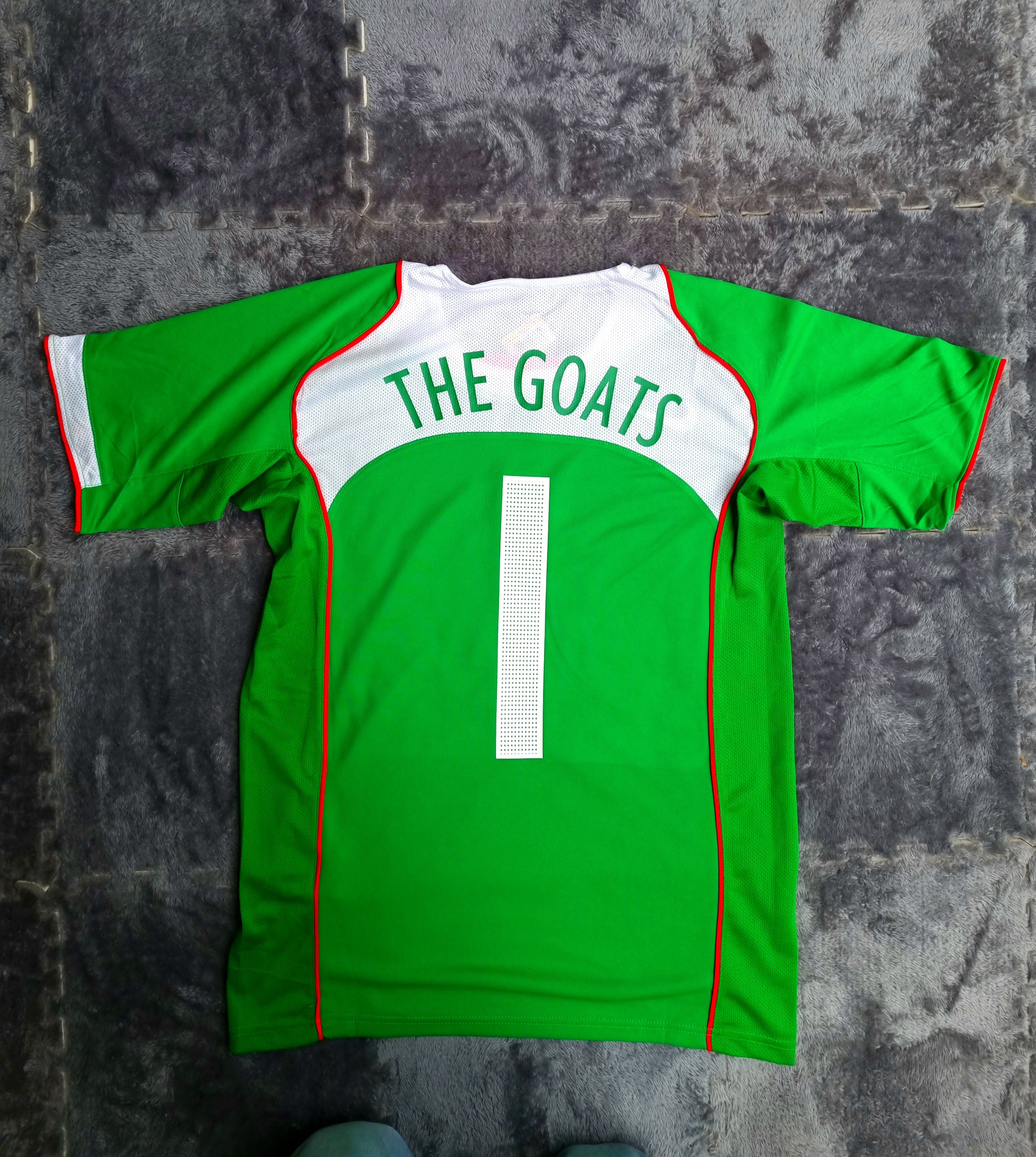 JERSEY RETRO SELECCIÓN MEXICANA 2005 X KEMONITO Y ALUSHE