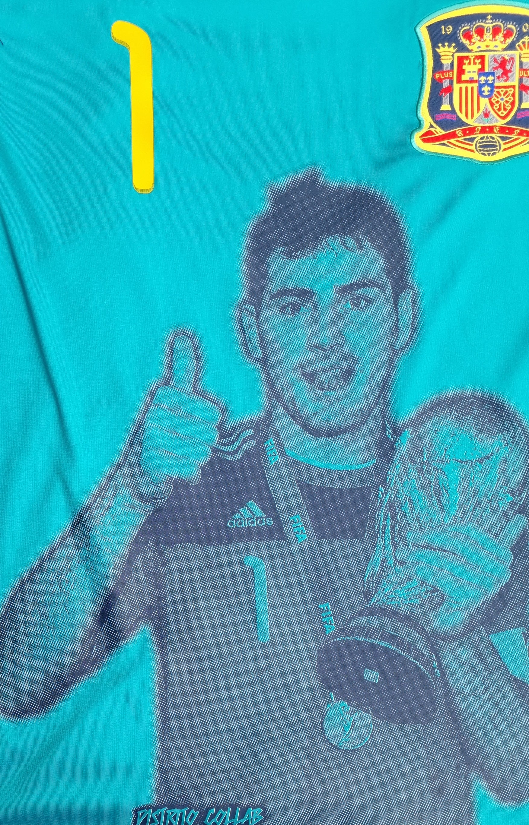 JERSEY RETRO SELECCIÓN ESPAÑA 2010 X CASILLAS