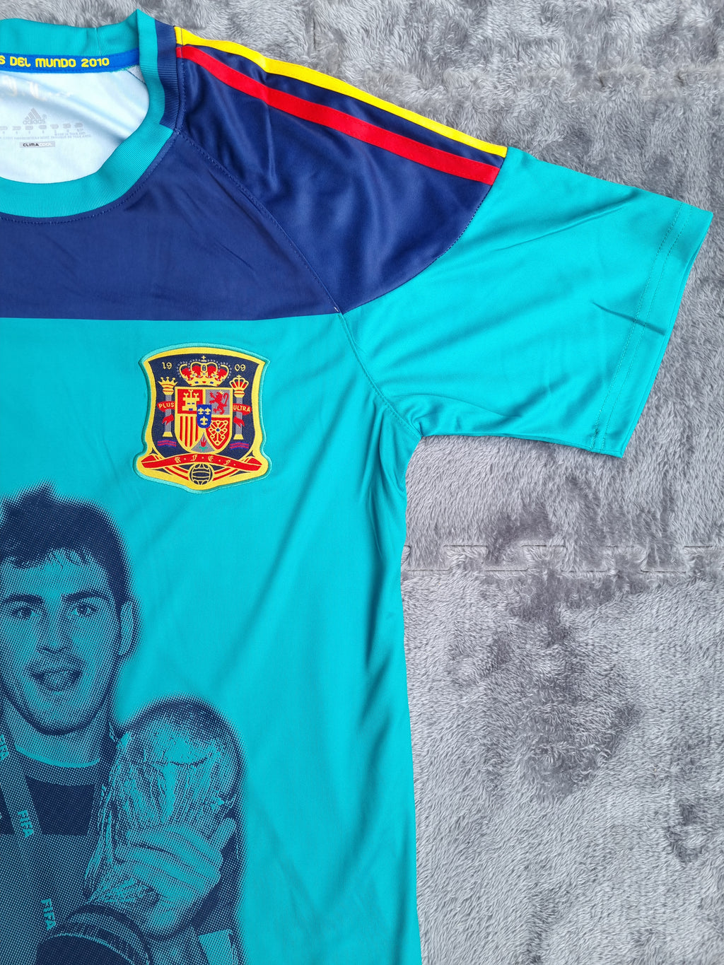 JERSEY RETRO SELECCIÓN ESPAÑA 2010 X CASILLAS