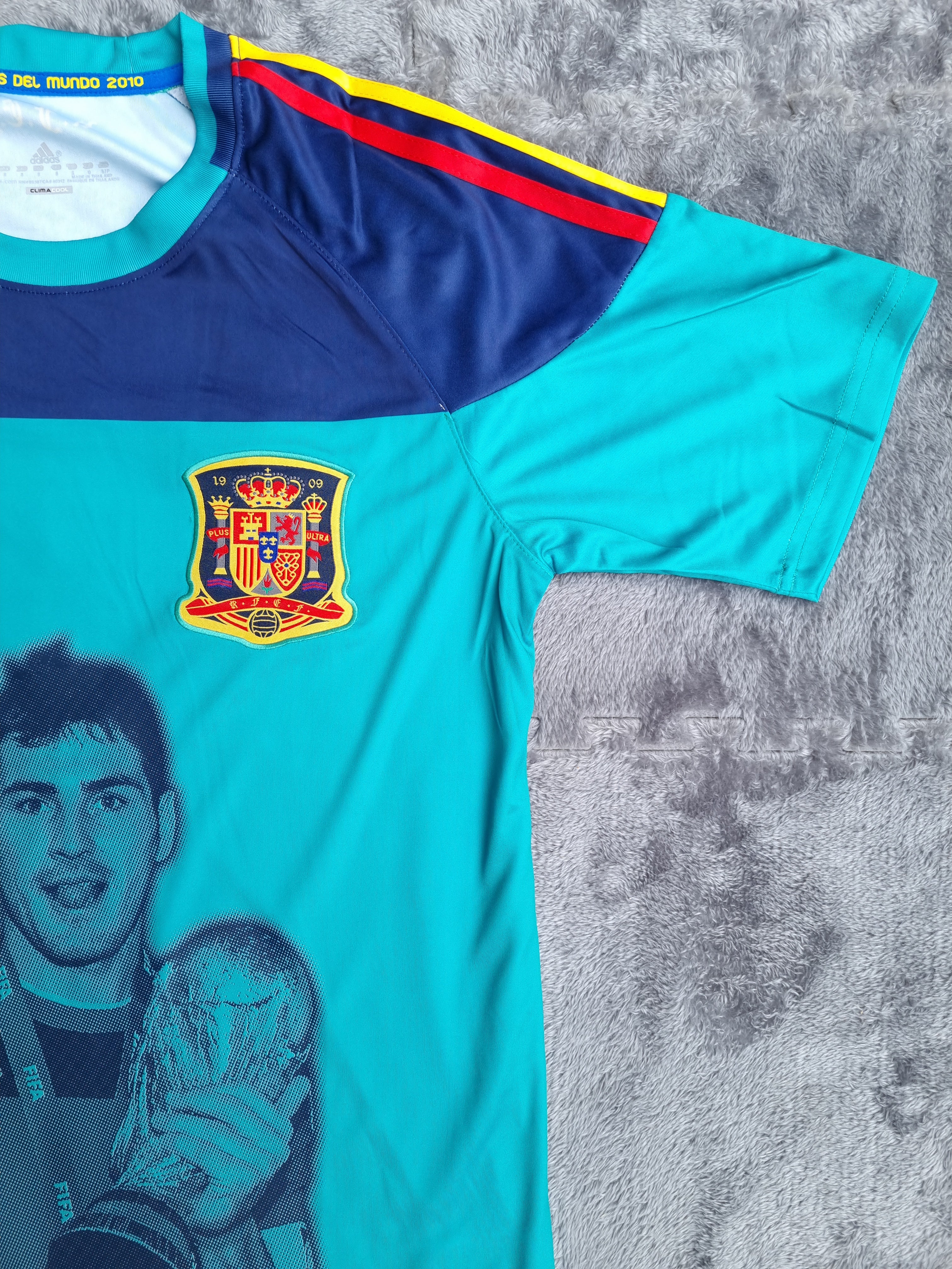 JERSEY RETRO SELECCIÓN ESPAÑA 2010 X CASILLAS