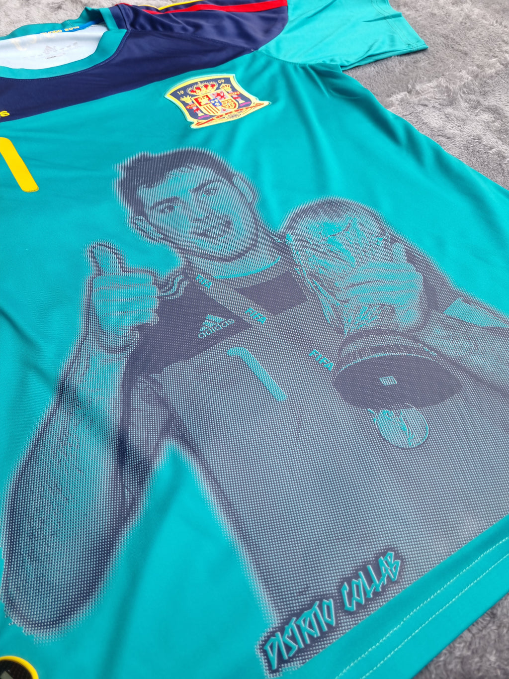 JERSEY RETRO SELECCIÓN ESPAÑA 2010 X CASILLAS