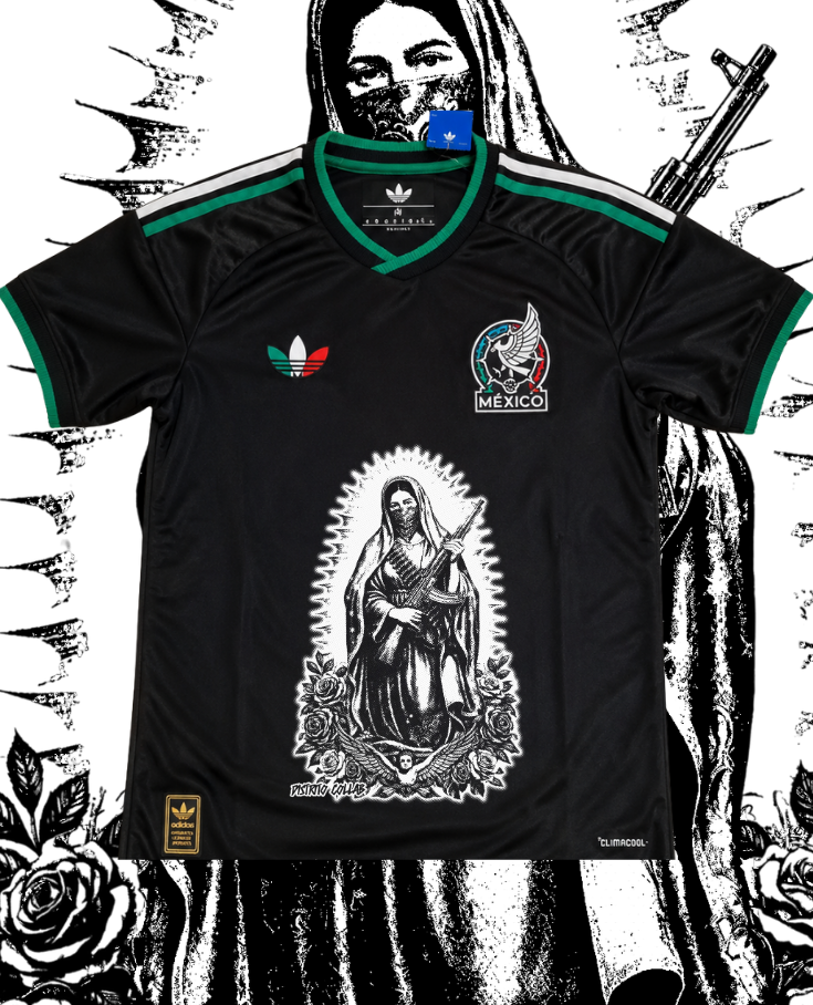 JERSEY RETRO SELECCIÓN MEXICANA X VIRGEN MARIA