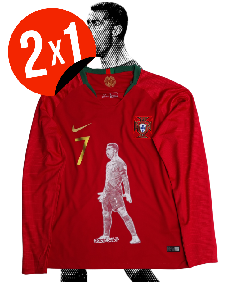 JERSEY RETRO SELECCIÓN PORTUGAL 2018 X CRISTIANO RONALDO