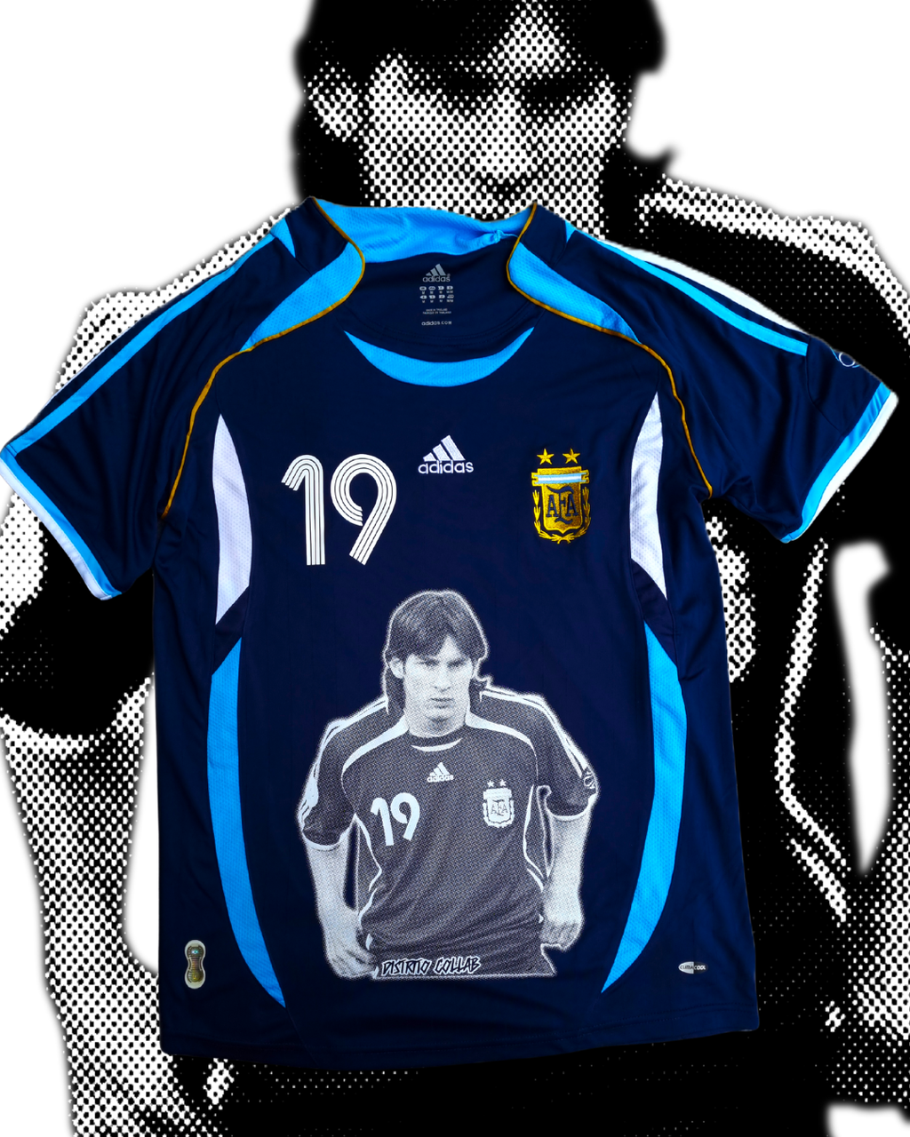 JERSEY RETRO SELECCION DE ARGNTINA 2006 X MESSI