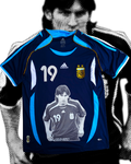 JERSEY RETRO SELECCION DE ARGNTINA 2006 X MESSI