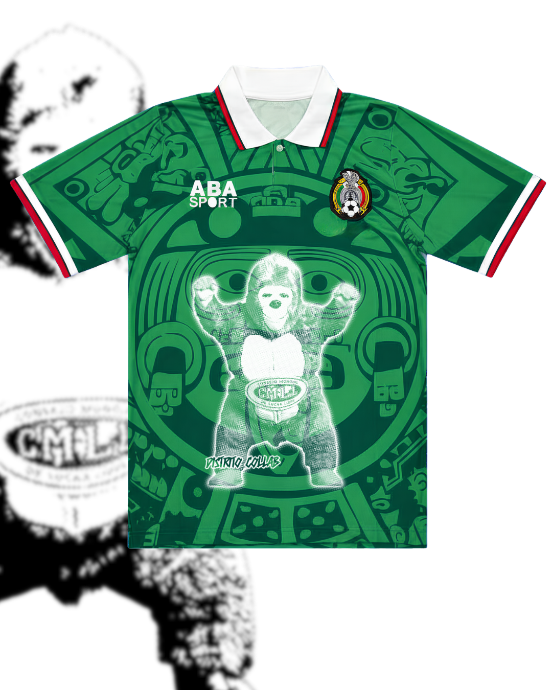 JERSEY RETRO SELECCIÓN MEXICANA 98 X KEMONITO