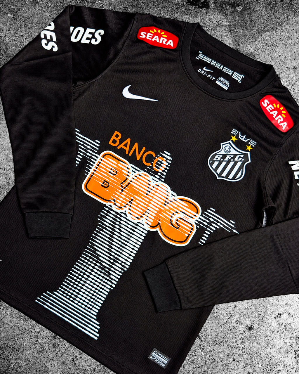 JERSEY RETRO SANTOS FC X CRISTO REDENTOR X NEYMAR