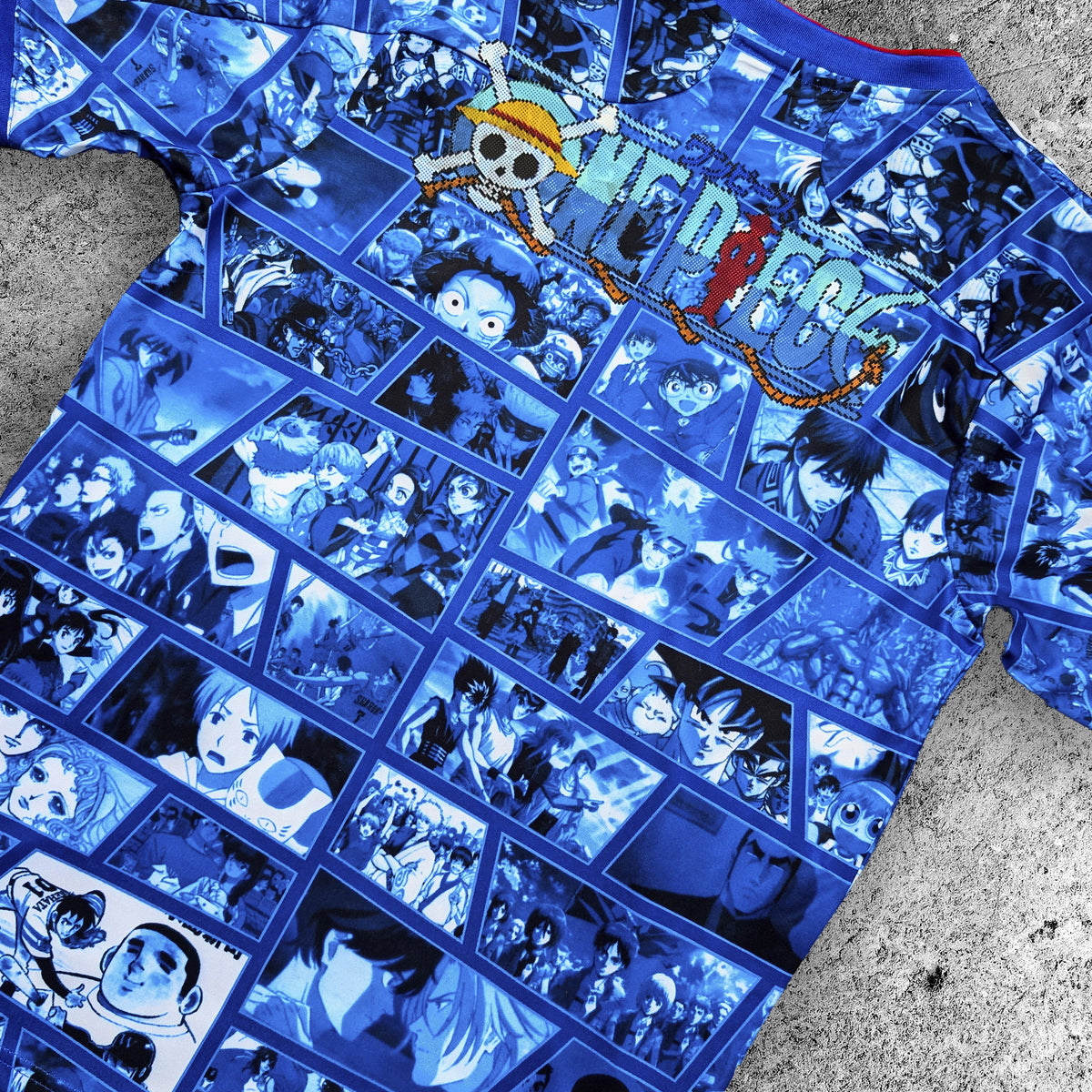 JERSEY RETRO SELECCIÓN DE JAPÓN ANIME X ONE PIECE