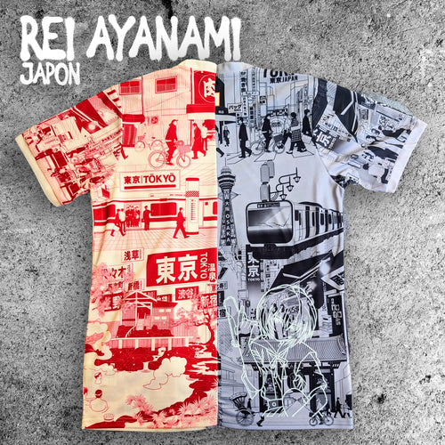 JERSEY BOOTLEG JAPÓN X REI AYANAMI EVANGELION