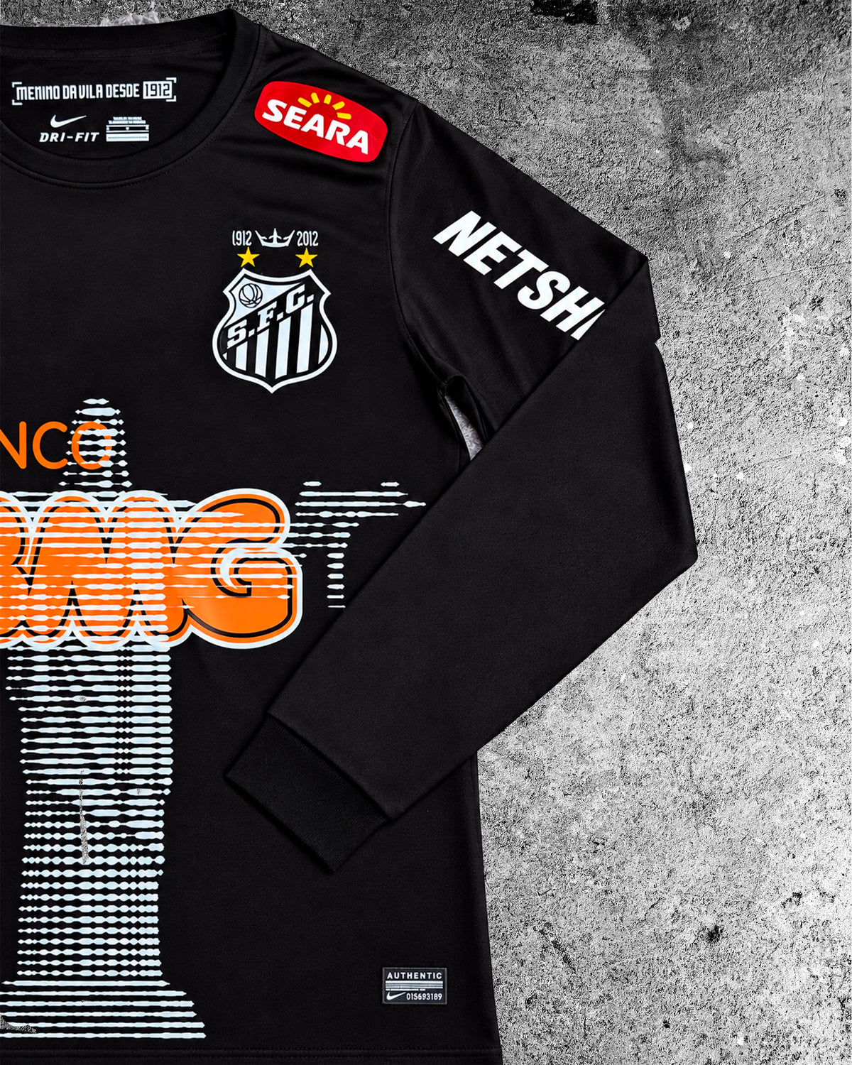 JERSEY RETRO SANTOS FC X CRISTO REDENTOR X NEYMAR