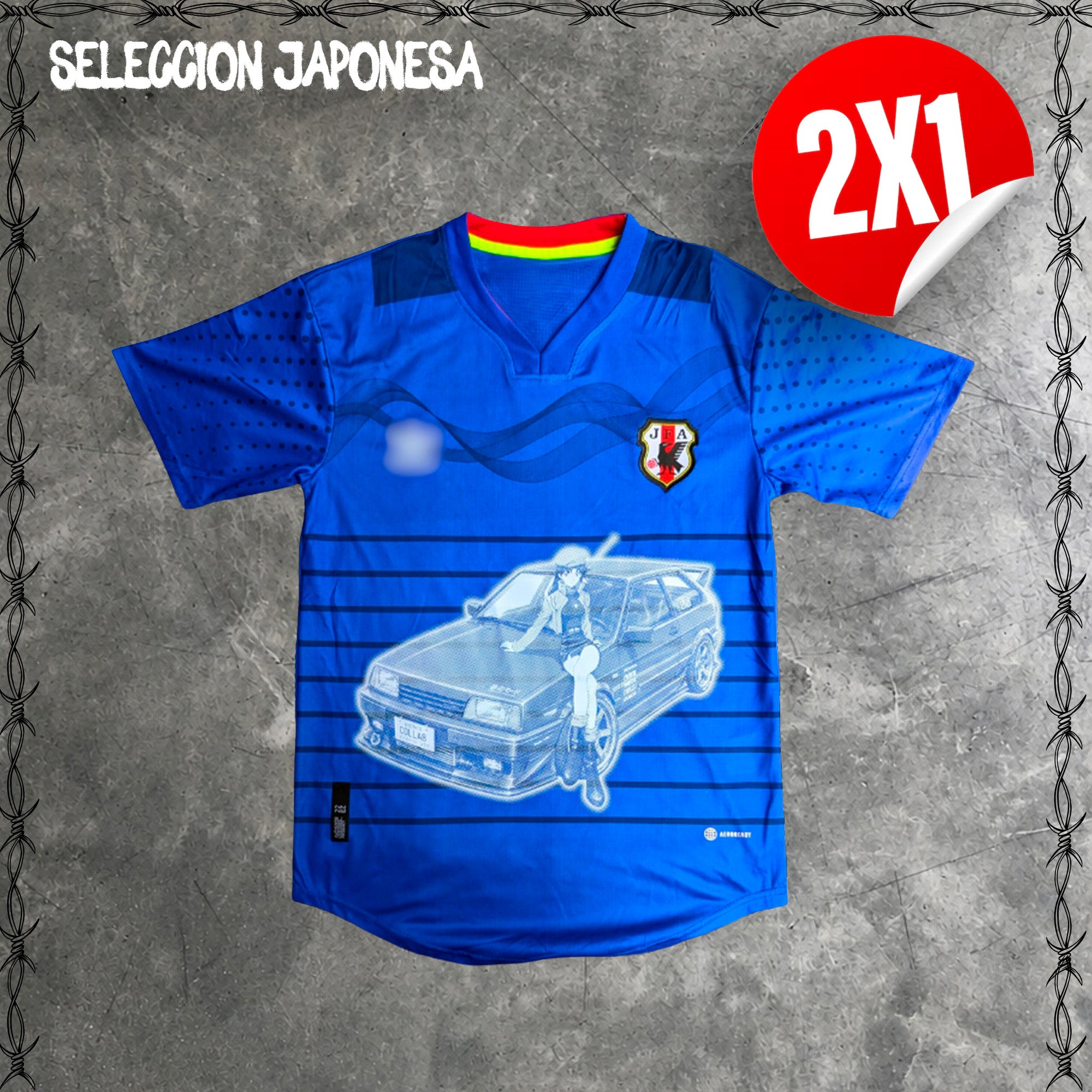 JERSEY RETRO SELECCIÓN DE JAPON X Misato Katsuragi