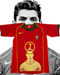 JERSEY RETRO SELECCIÓN DE PORTUGAL 2004 X CRISTIANO RONALDO