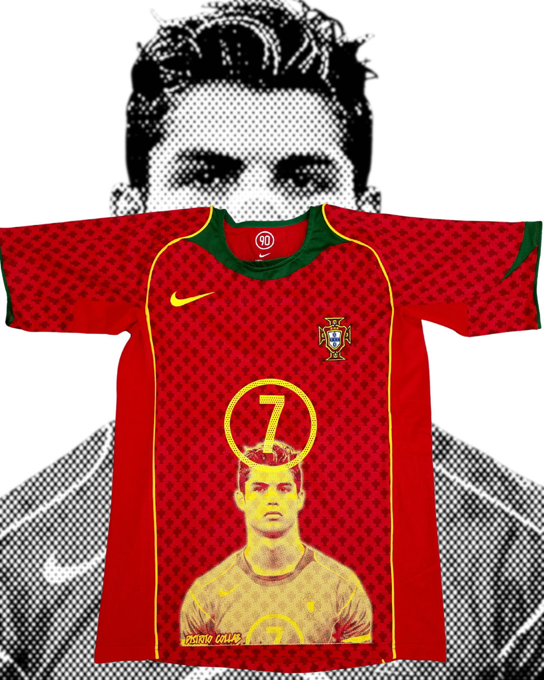 JERSEY RETRO SELECCIÓN DE PORTUGAL 2004 X CRISTIANO RONALDO