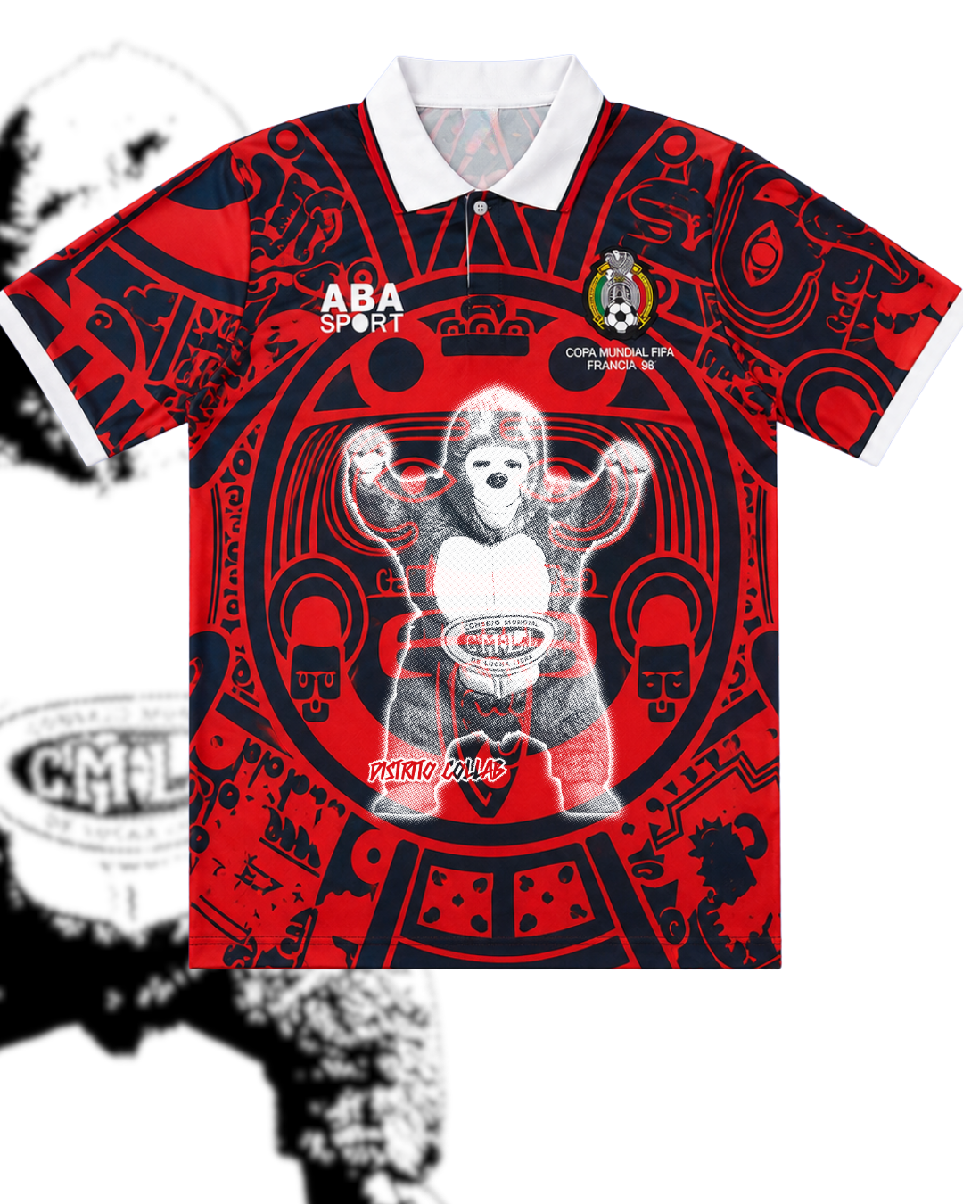 JERSEY RETRO SELECCIÓN MEXICANA 98 X KEMONITO