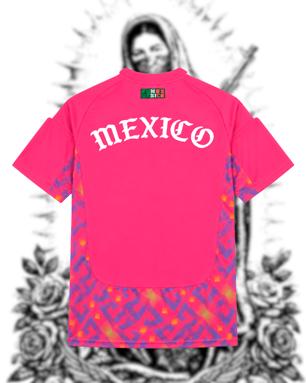 JERSEY RETRO SELECCIÓN MEXICANA  X VIRGEN MARÍA
