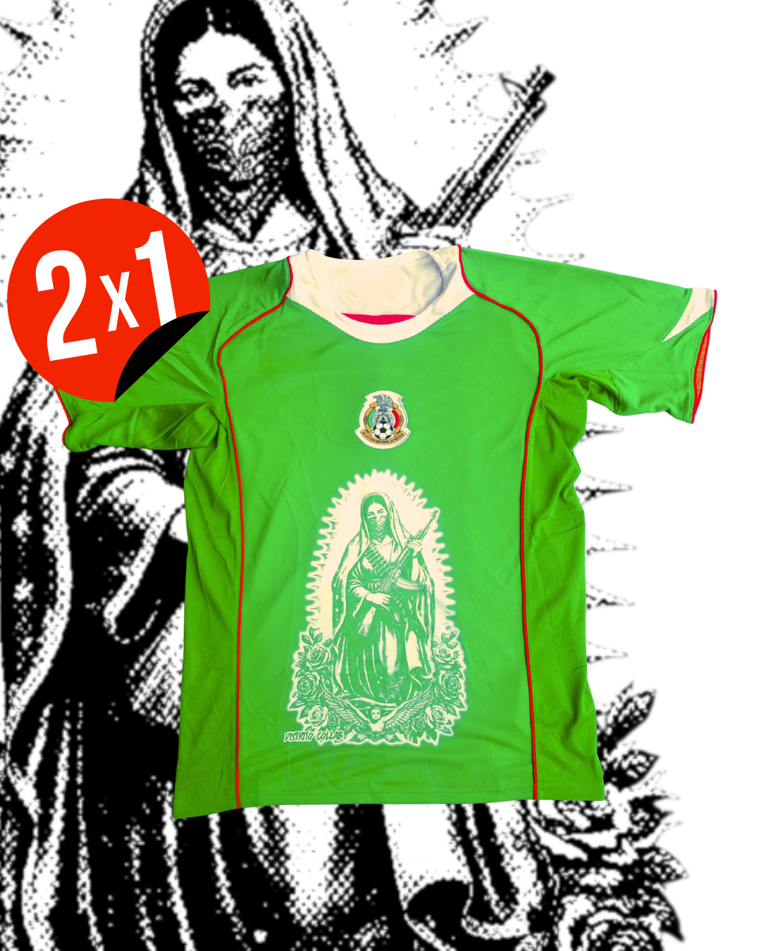 JERSEY SELECCIÓN MEXICANA 2005 X VIRGEN MARÍA