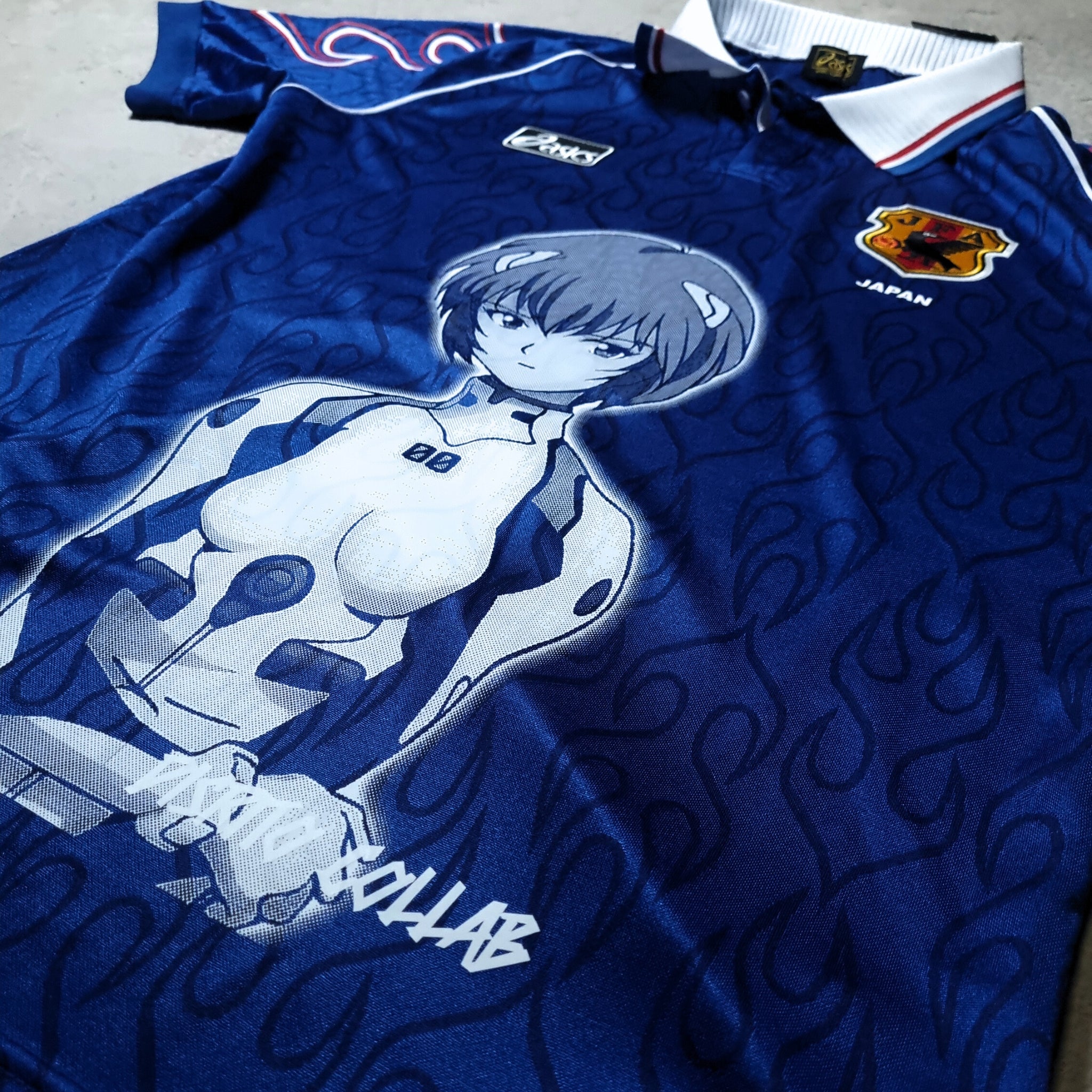 JERSEY RETRO JAPON 1998 X EVANGELION REI ANAYAMI