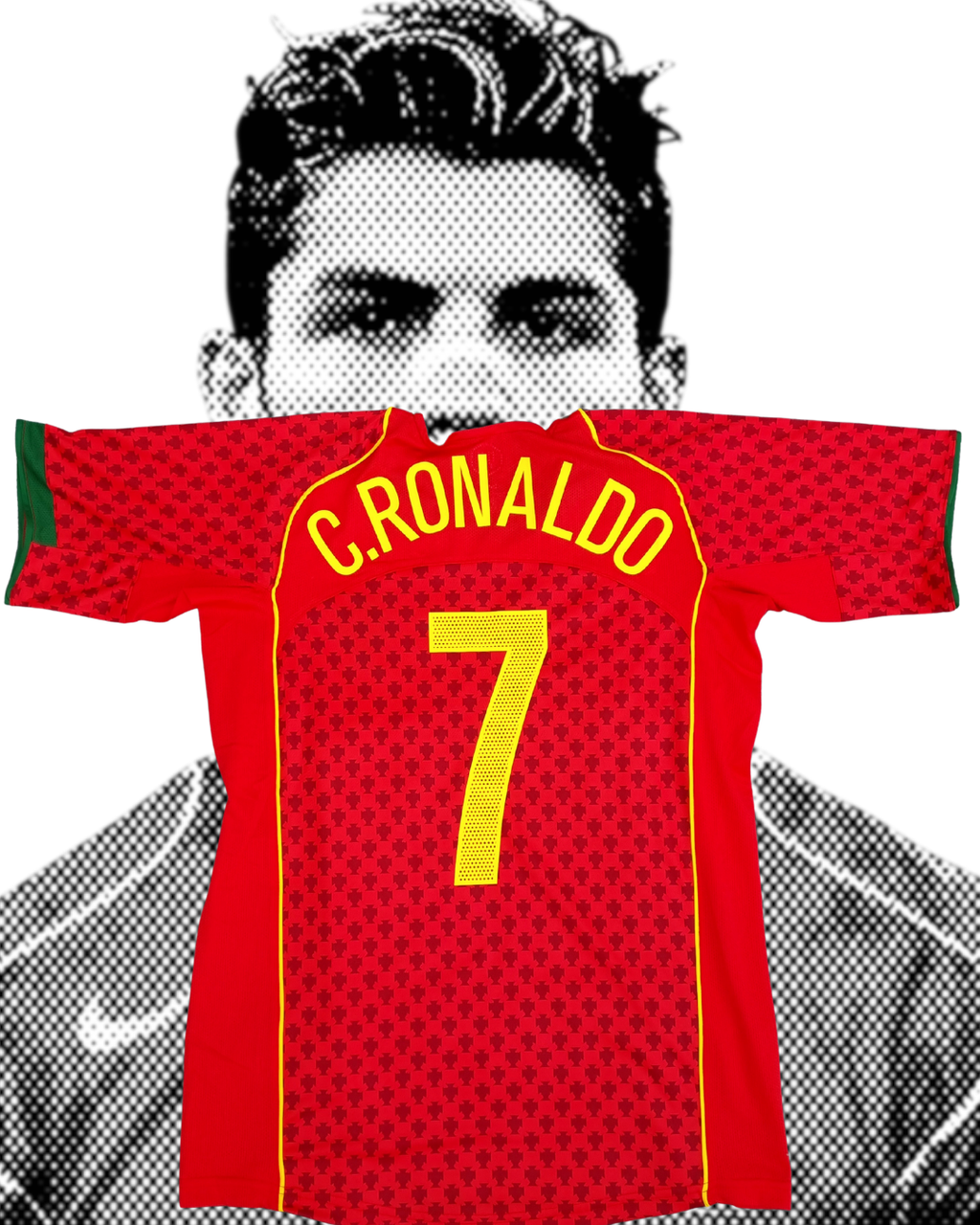 JERSEY RETRO SELECCIÓN DE PORTUGAL 2004 X CRISTIANO RONALDO