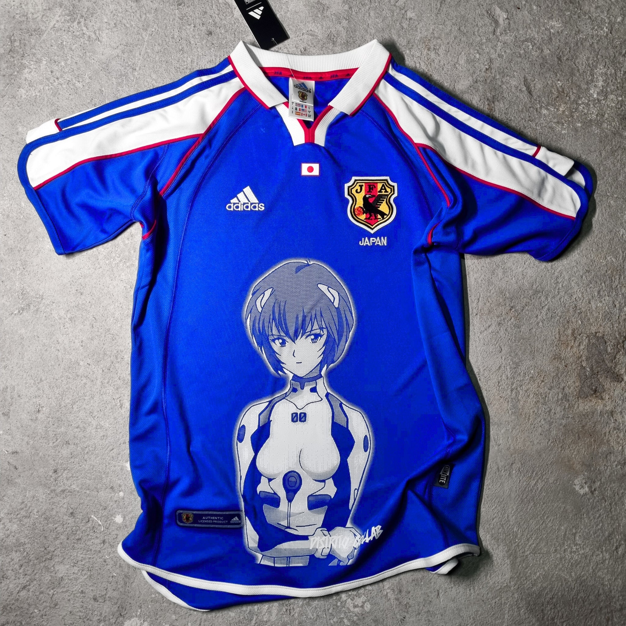 JERSEY RETRO JAPON 2000 X EVANGELION REI ANAYAMI