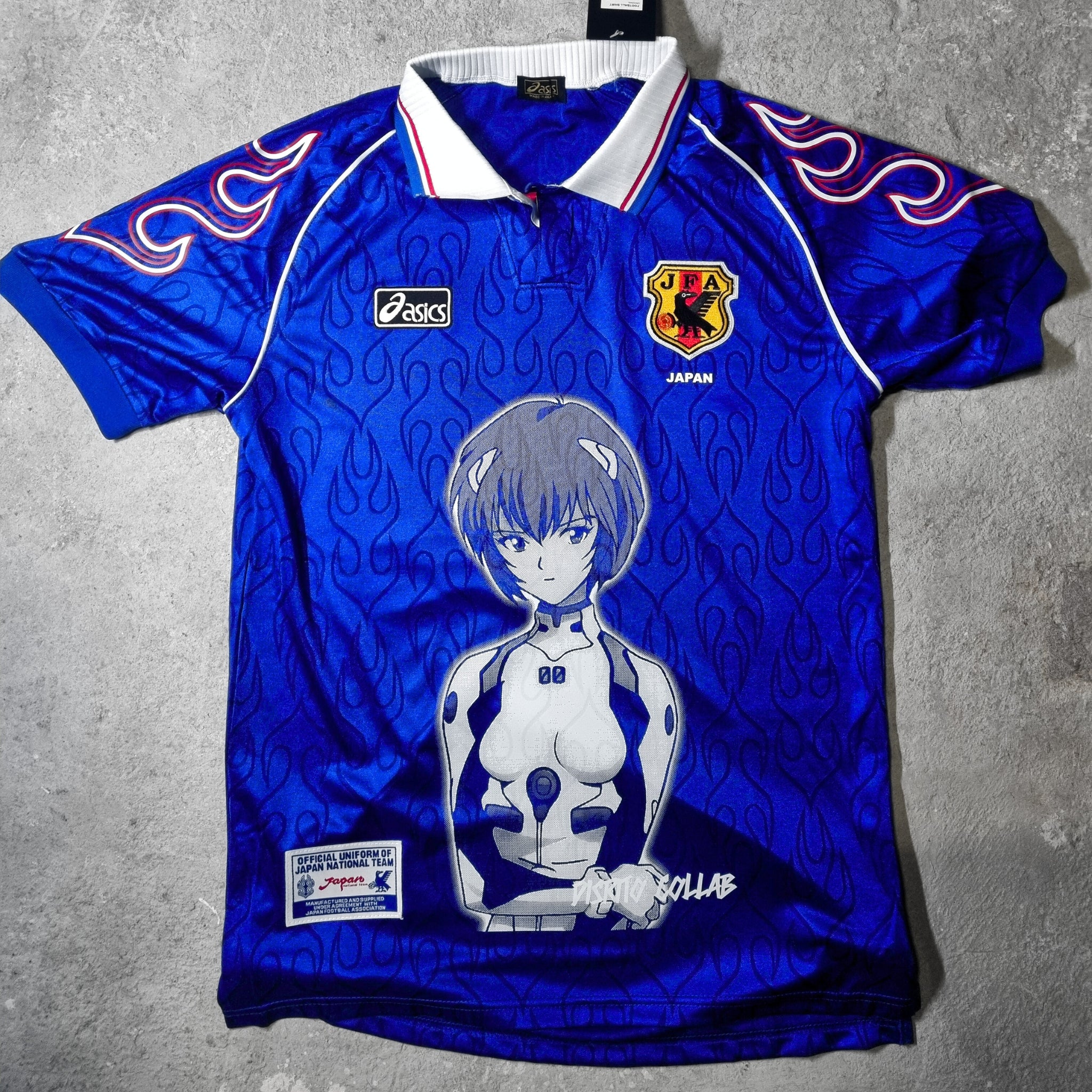 JERSEY RETRO JAPON 1998 X EVANGELION REI ANAYAMI