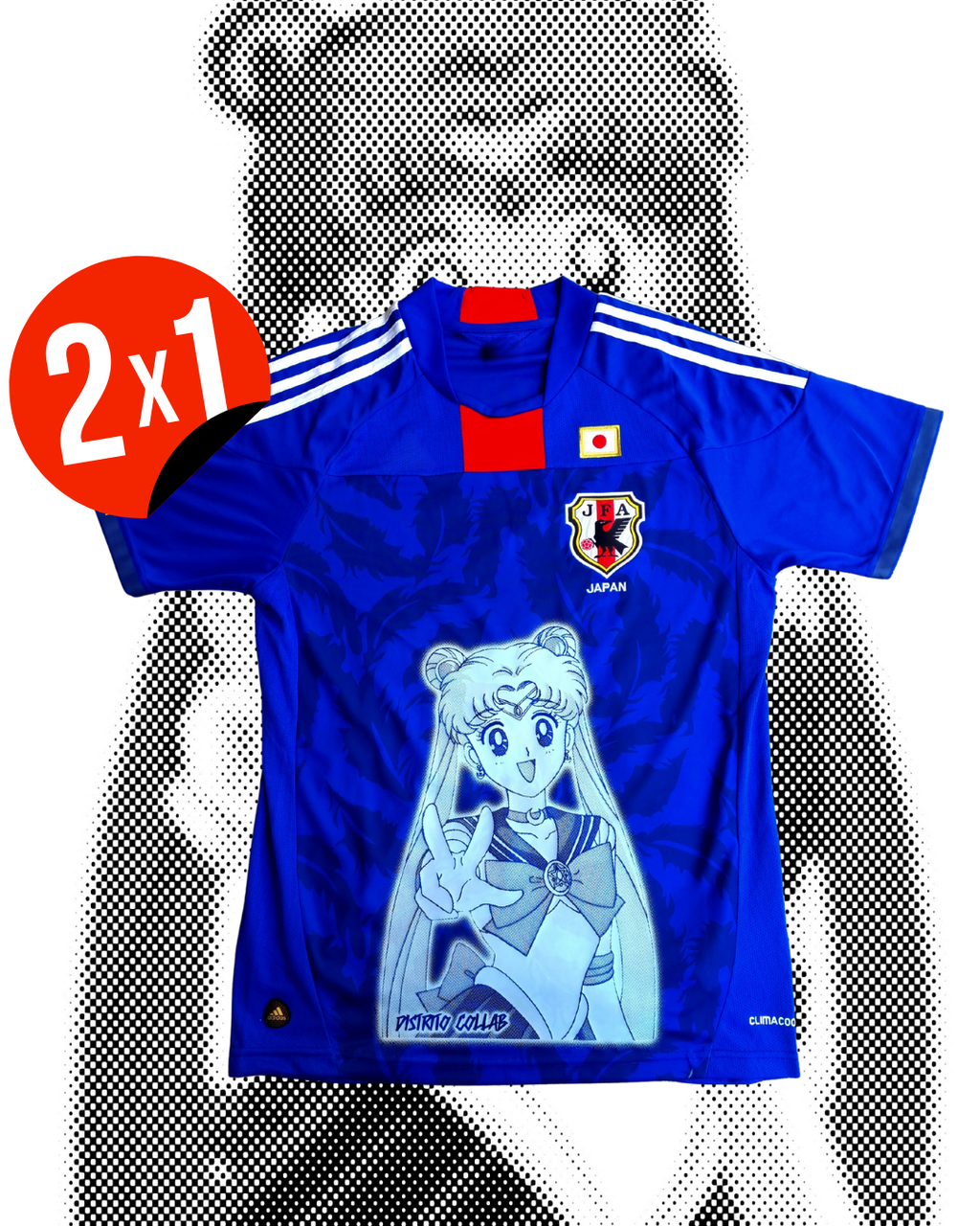 JERSEY RETRO SELECCIÓN JAPÓN 2010 X SAILORMOON