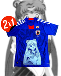 JERSEY RETRO SELECCIÓN JAPÓN 2010 X SAILORMOON
