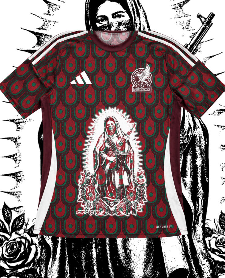 JERSEY SELECCIÓN MEXICANA  X VIRGEN MARÍA ORIGINAL