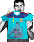 JERSEY RETRO SELECCIÓN ESPAÑA 2010 X CASILLAS