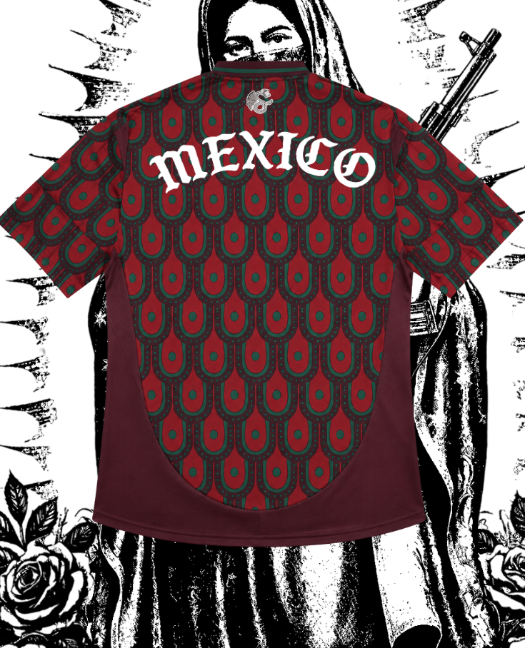 JERSEY SELECCIÓN MEXICANA  X VIRGEN MARÍA ORIGINAL