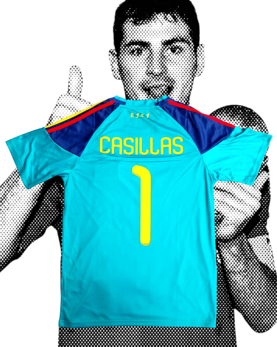 JERSEY RETRO SELECCIÓN ESPAÑA 2010 X CASILLAS