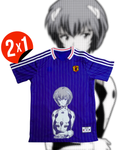 JERSEY RETRO SELECCIÓN DE JAPÓN 94 X EVA-01 / REI AYANAMI 🇯🇵
