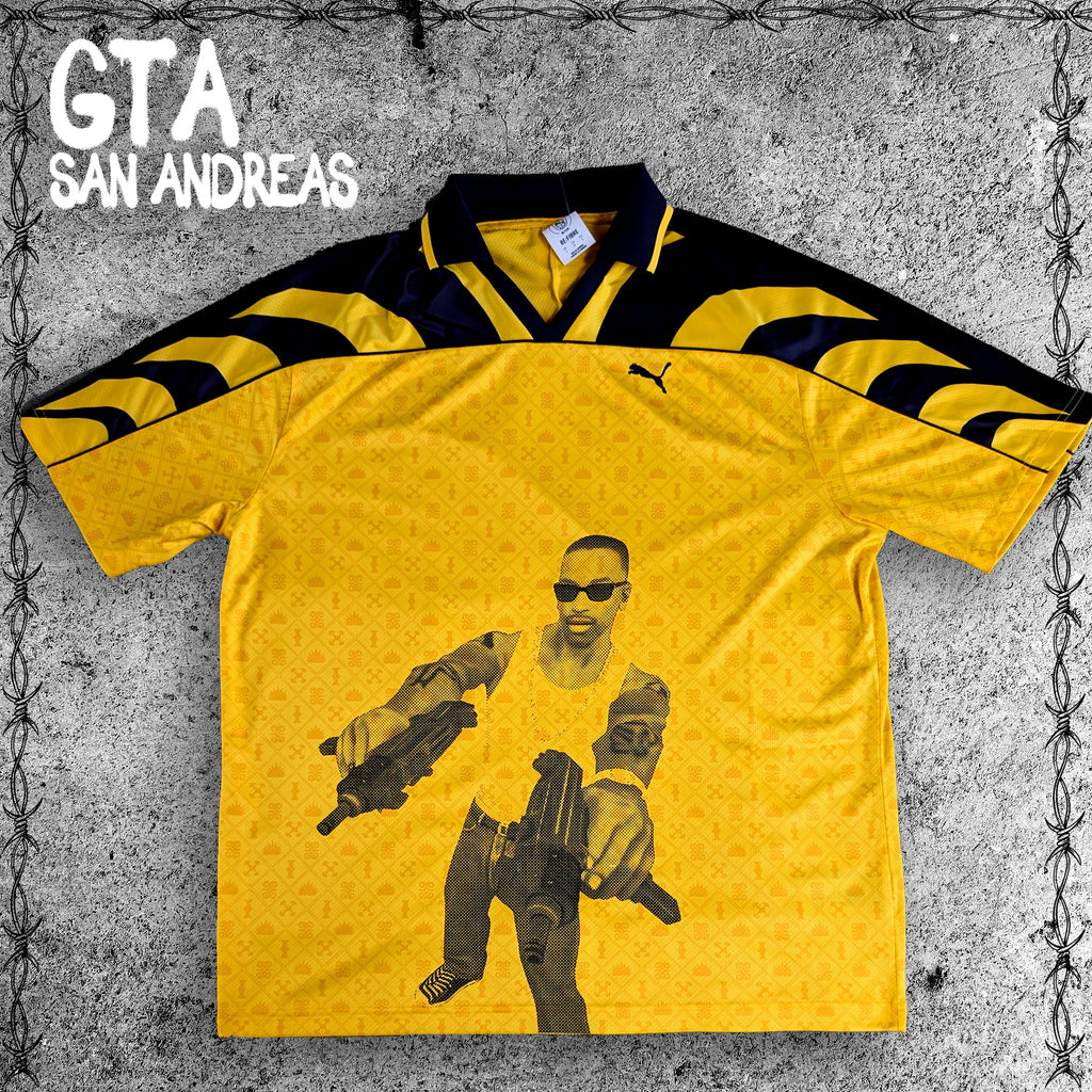 JERSEY PUMA INTERVENIDO X CJ GTA SAN ANDREAS