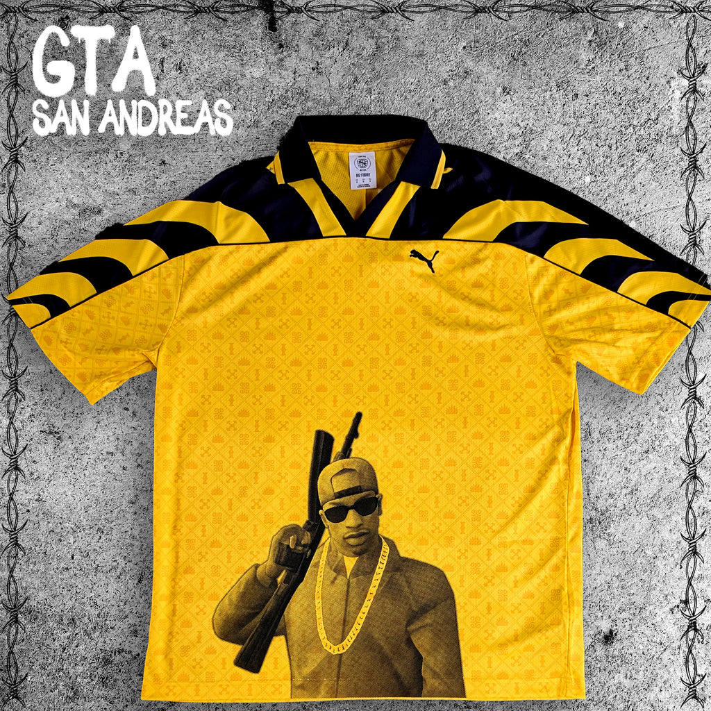 JERSEY PUMA INTERVENIDO X CJ GTA SAN ANDREAS