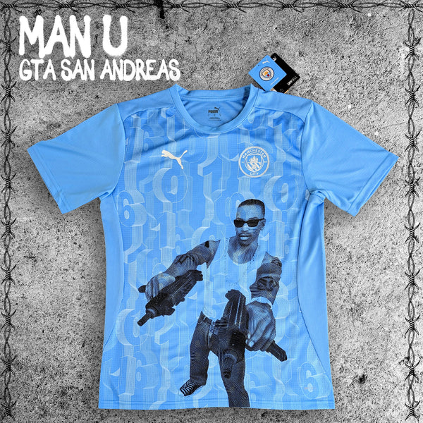 JERSEY MAN U  PRE MATCH INTERVENIDO X CJ GTA SAN ANDREAS