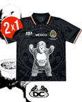 JERSEY RETRO SELECCIÓN MEXICANA 98 X KEMONITO (DETALLE)