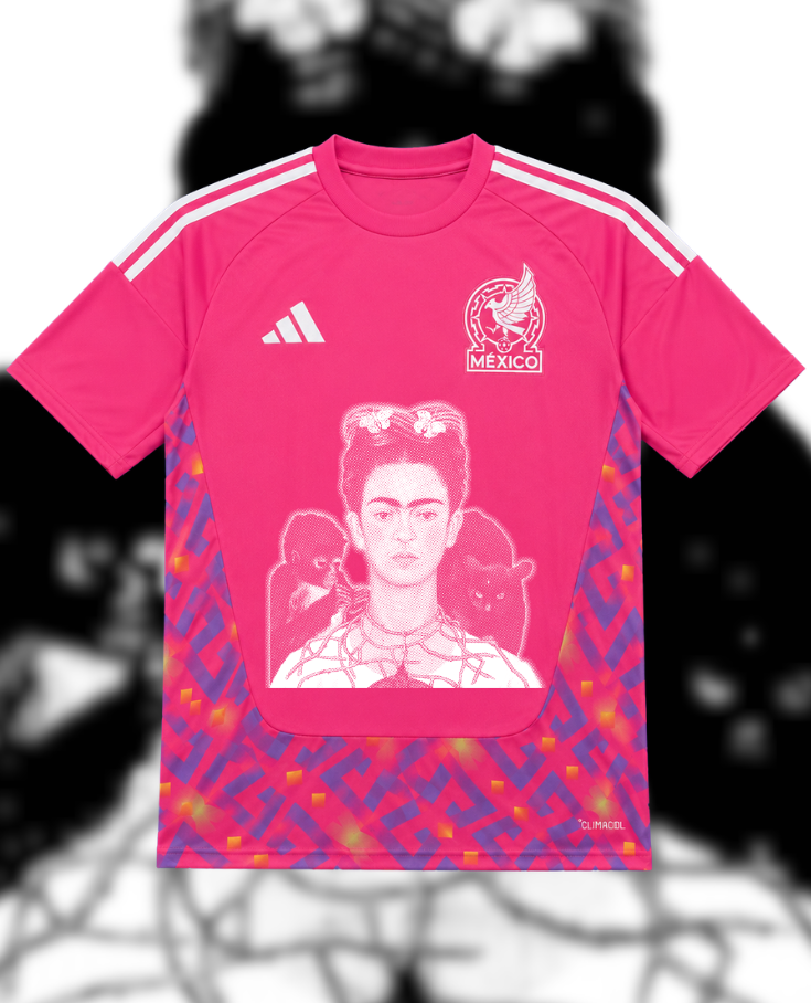 JERSEY RETRO SELECCIÓN MEXICANA  X FRIDA KAHLO