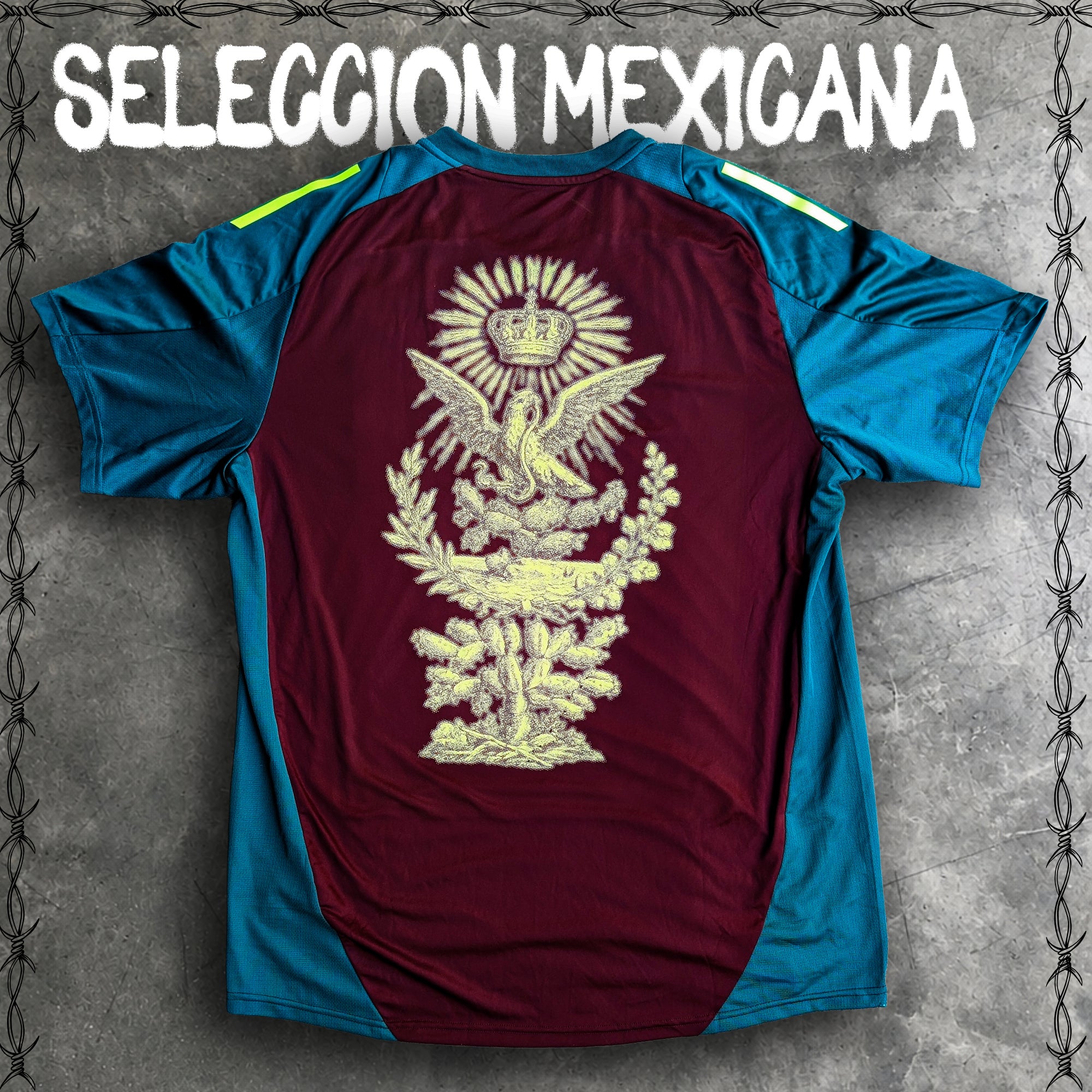 JERSEY SELECCIÓN MEXICANA  INTERVENIDO ORIGINAL