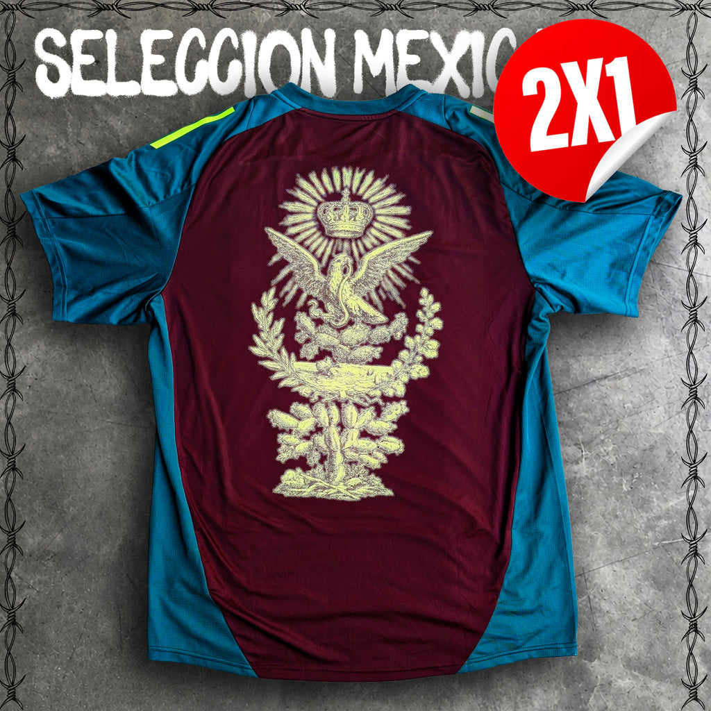 JERSEY SELECCIÓN MEXICANA  INTERVENIDO ORIGINAL